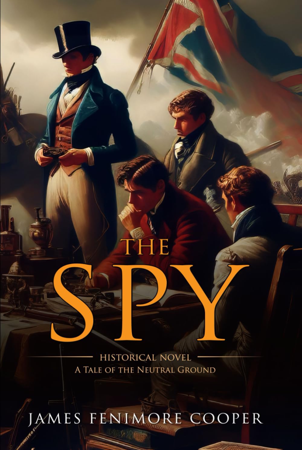 The Spy: a Tale of the Neutral Ground: Complete with Classic illustrations and Annotation      Hardcover – April 14, 2024