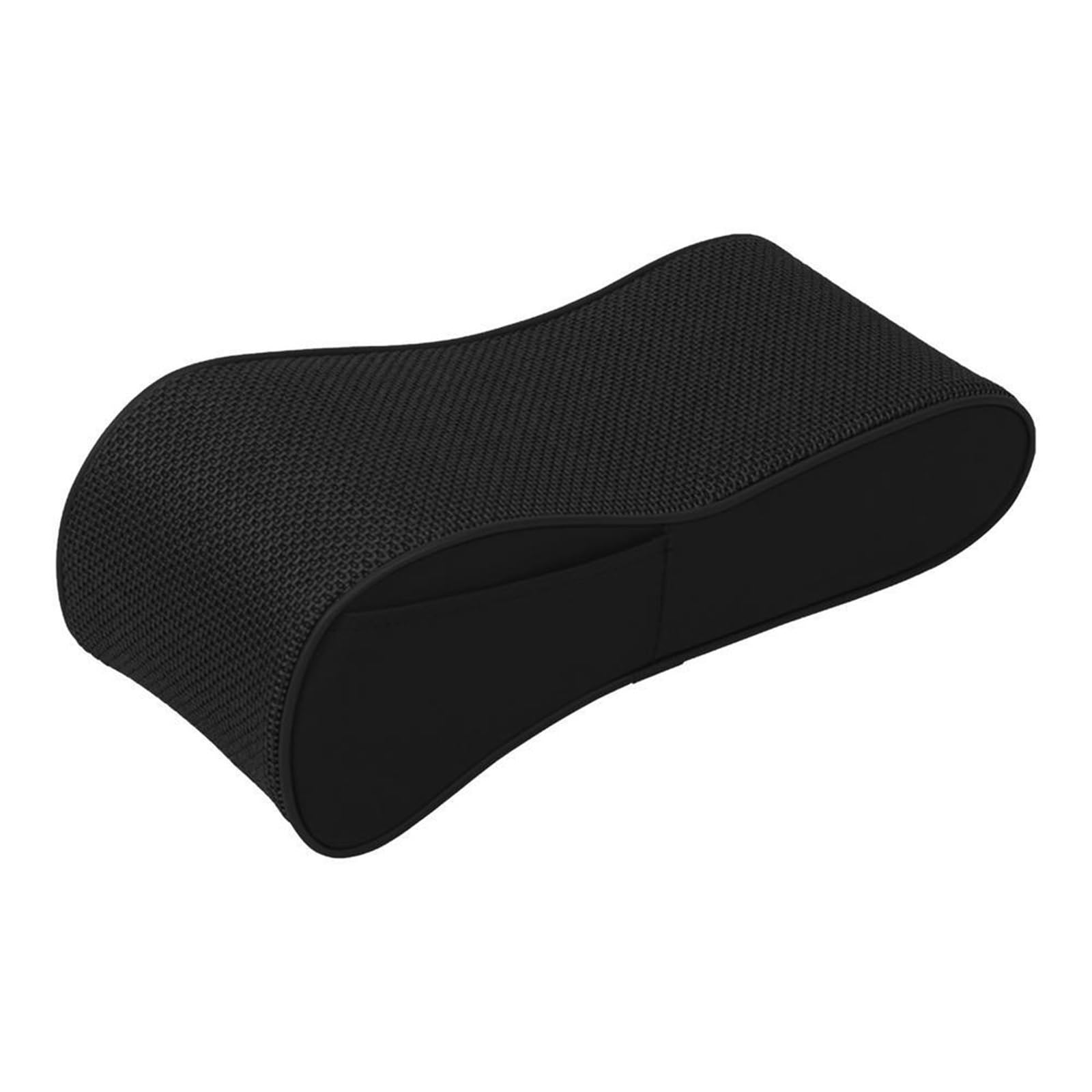 XINQQDC Console Armrest Car Armrest Storage Box Pad Hand Rest Pillow Heightened Side Box Auto Center Console Protective Cushion Car Interior Car Armrest Organizer(Black)