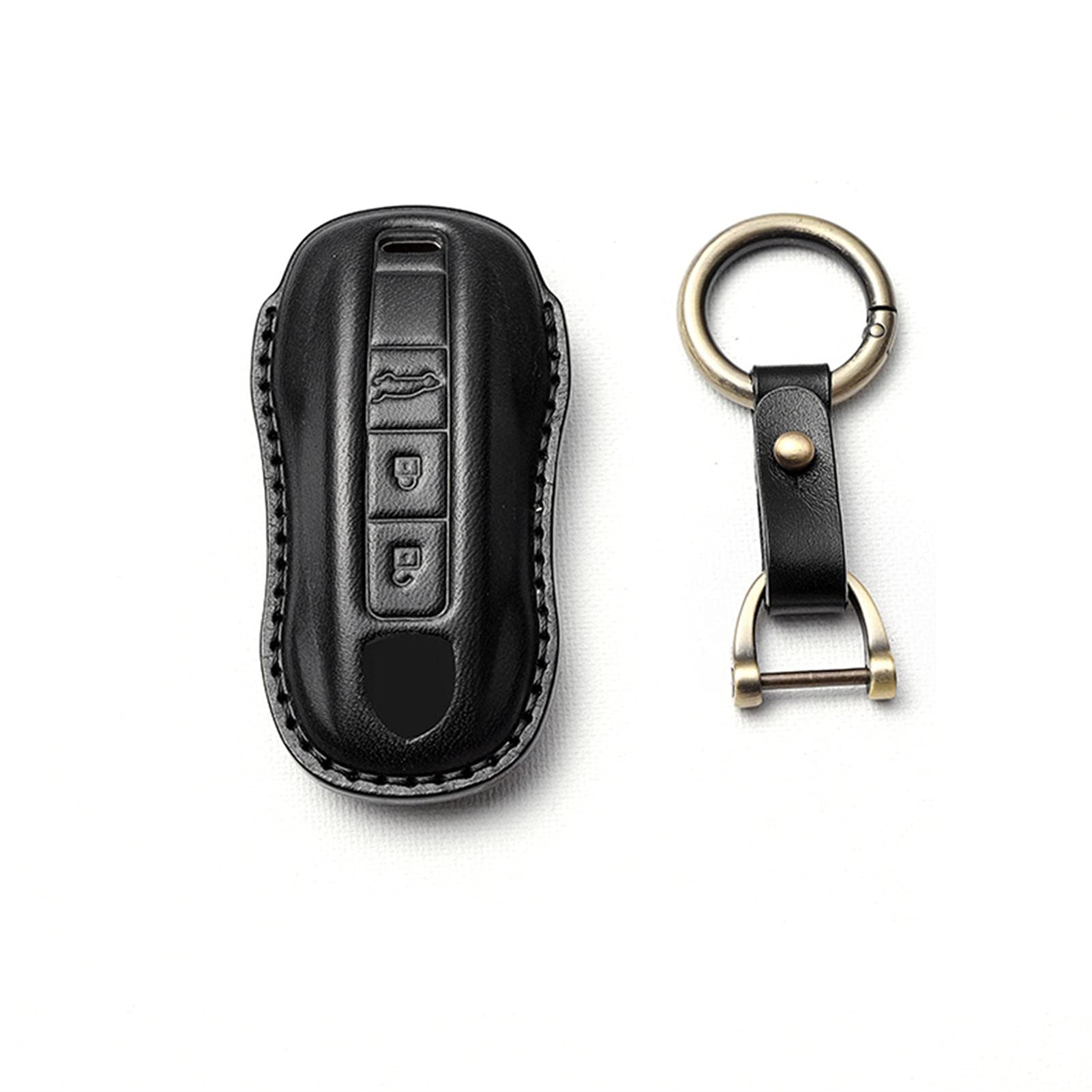 Amazon.co.jp: SAXTZDS 車のキーケース、ポルシェカイエンに適合958911