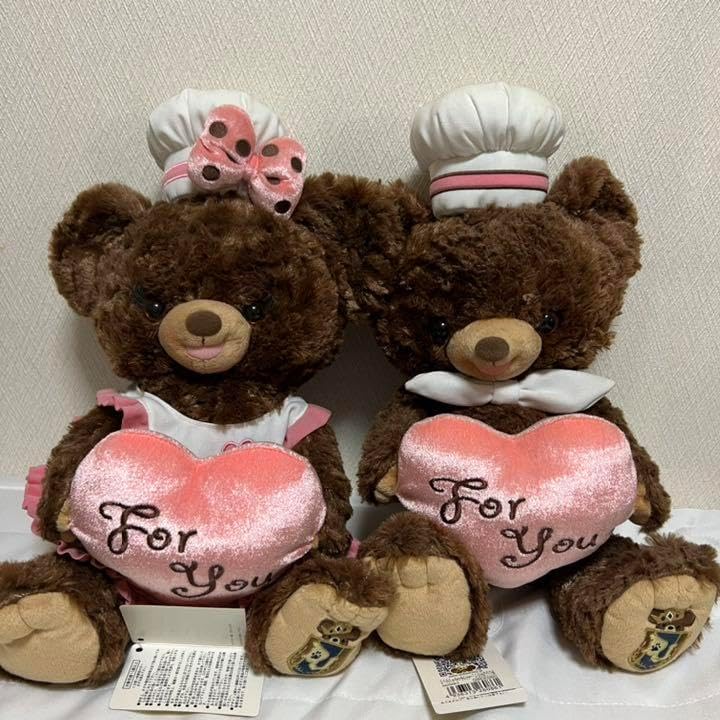 ユニベアシティ☆ビックサイズ☆旧モカ・プリンセット ぬい モカ プリン ユニベアシティ☆ビックサイズ☆旧モカ・プリン