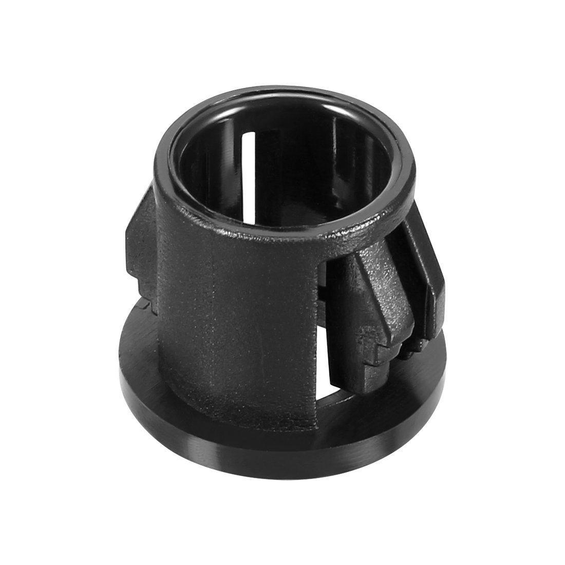 Sourcing Map 10mm Protector de Arandela del Buje de Manguera de Cable, Negro, 20 Piezas