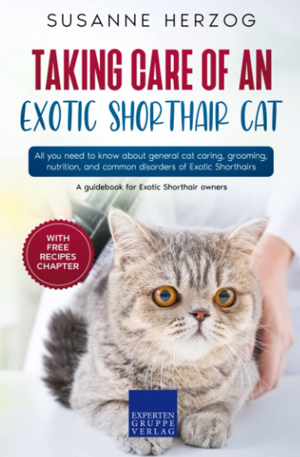 Taking care of an Exotic Shorthair Cat: All you need to know about general cat caring, grooming, nutrition, and common disorders of Exotic Shorthairs