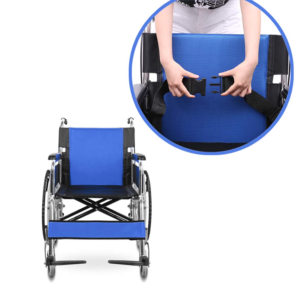 Wheelchair Lightweight Folding Transit Aluminium Travel Portable Chair - Lightweight Portable Handicapped Aluminum Alloy Manual Wheelchair