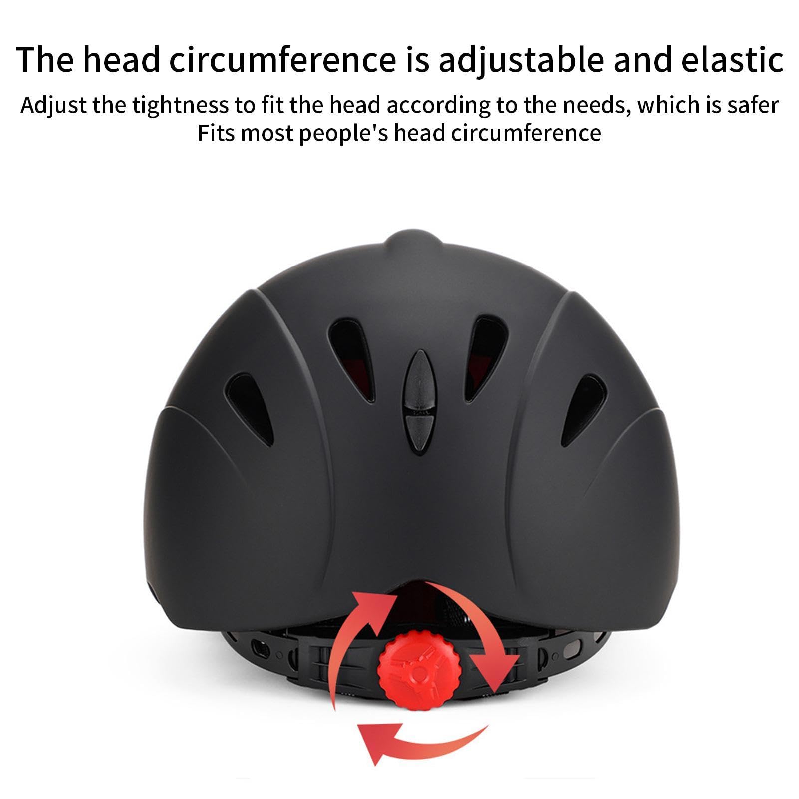 Sombrero de seguridad para equitación, sombrero protector ecuestre, casco de seguridad ecuestre | Media cubierta de seguridad ajustable, equipo de protección ligero para jinetes ecuestres, negro
