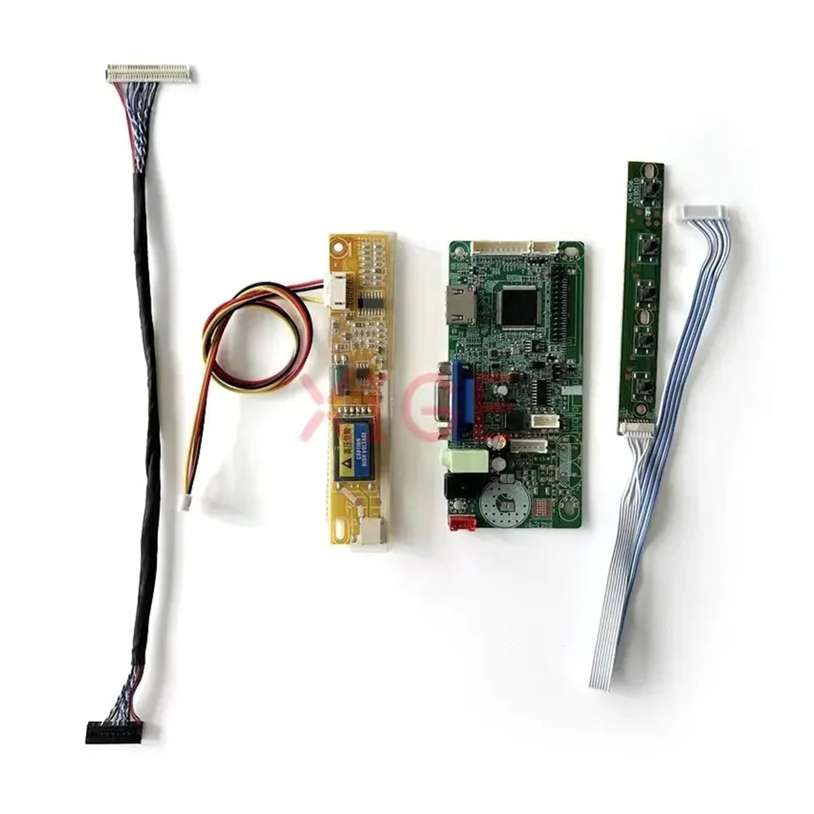 For HSD150PX16 HSD150PX17 Matrix Driver Controller Board LVDS 30-Pin 1024 * 768 HDMI-Compatibile VGA Monitor LCD Kit Di Test FAI DA TE 1CCFL Accessori(For HSD150PX17-A05)