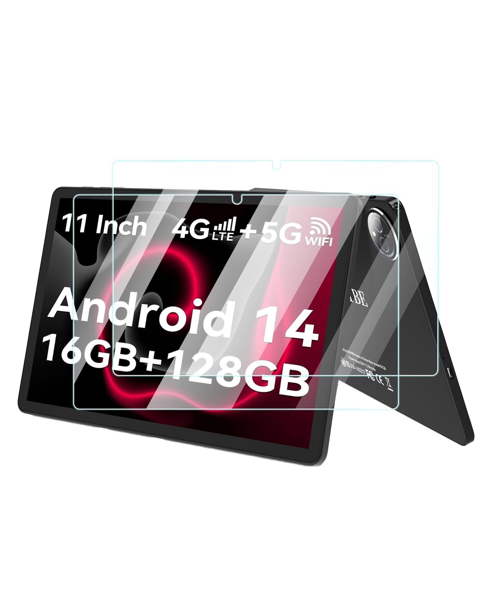 Screen Protector for KADYBE D126 2025 New 11 inch Tablet, Android 14 Tablets,Anti-Scratch 9H Hardness Touch Sensitive 2.5D Rounded Edges Bubble Free