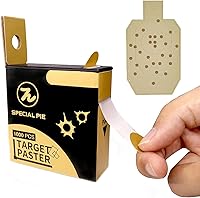 Vista 12 de Target Pasters Dispenser Box with 4/5 Inch Target Stickers, Self-Adhesive Shooting Targets Pasters for Shooting Range - USPSA,IPSC,IDPA, 1000 per Box