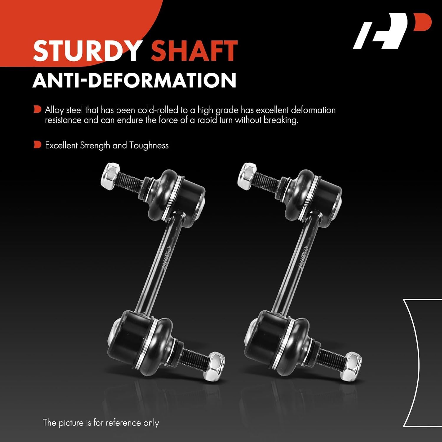 A-Premium 2 x Rear Sway Bar Links Stabilizer Bar Links, Compatible with Kia Spectra 2004-2009, Spectra5 2005-2009