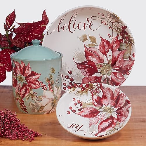 Certified International 92505RM Winters Joy 16 Piece Dinnerware Set thumb #8