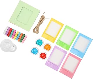 Câmera de Filme Instantâneo Molduras para Fotos Lente de Selfie Quatro Filtros de Cores Acessórios para Câmeras Instantâneas Casa Molduras de Papel para Fotos