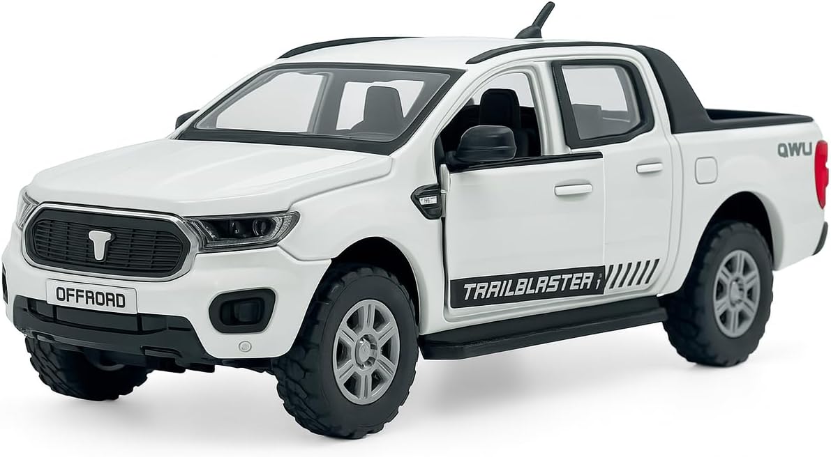 Amisha Gift Gallery Toy Car for Kids 4x4 New Trailblaster Toys Truck with Door and Tailgate Openable Pickup Truck for Boys Car Toys for Kids | Motor Vehicles Playsets Colour as Per Availability