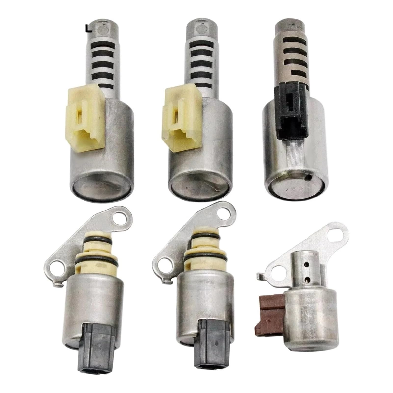 6pcs U540E Automatic Transmission Valve Body Solenoid Kit Set Fit for Toyota Transmission Valve Body Solenoid Gearbox Valve BOD