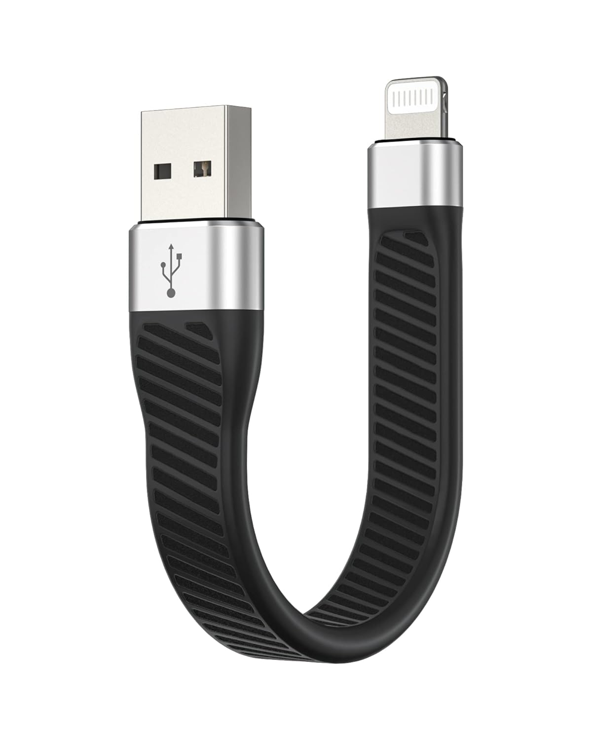 LamToon Short USB to Lightning Cable 5.5 inch, Short iPhone