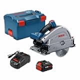 BOSCH GKT18V-20GCL14 PROFACTOR™ 18V Connected-Ready 5-1/2 In. Track Saw Kit with (1) CORE18V® 8 Ah High Power Battery