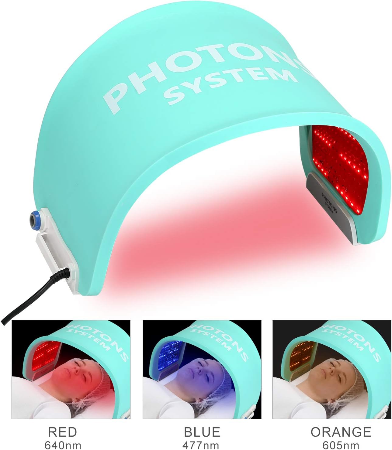 PDT LED Therapy Mask Photon Treatment Skin Facial Treatment Salon Spa Beauty Equipment Photon Treatment Machine LED Light Therapy Face Skin Care Light