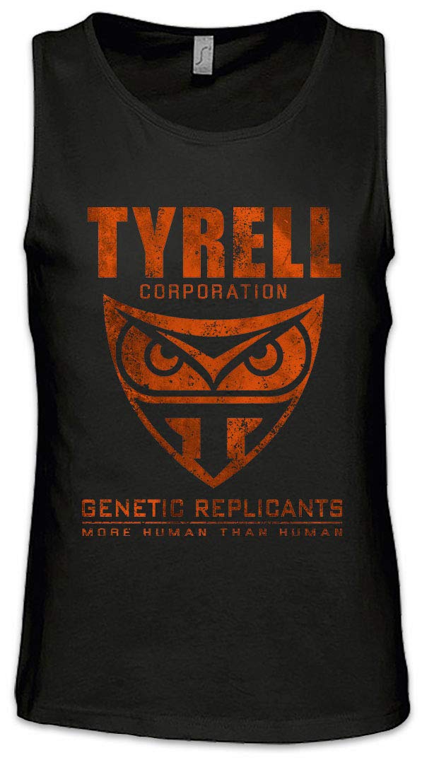 Urban Backwoods Men's Black Tyrell Corporation Tank Top Training Gym Vest Shirt Size L