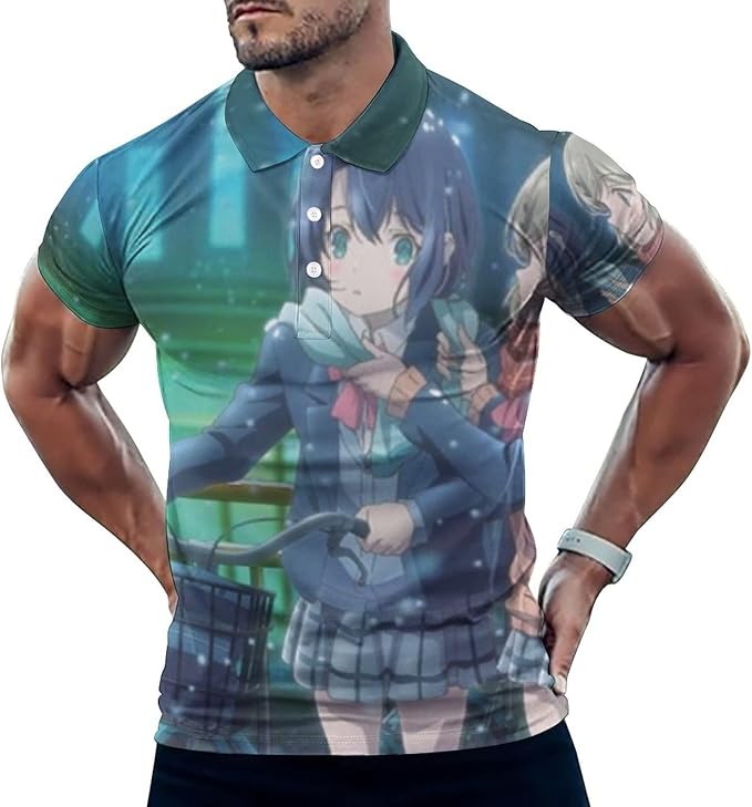 Amazon Co Jp 安達としまむら7 Tシャツ メンズ カジュアルシャツ メンズ Tシャツ 半袖 ポロシャツ 通気性 ビジネス トップス 通勤 シャツ 夏 スリーブ 半袖 アウトドアウェア シャツ 大きいサイズ 吸汗速乾 無地 ファッション