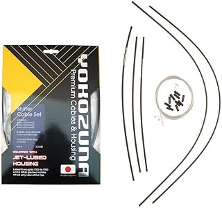 Yokozuna Jet Lubed Shift Cable and Housing Kit Black, One Size