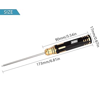 Taruri　0527 Amazon.com: INJORA RC Hex Screw Driver Set-7PCS Car Tool Kit