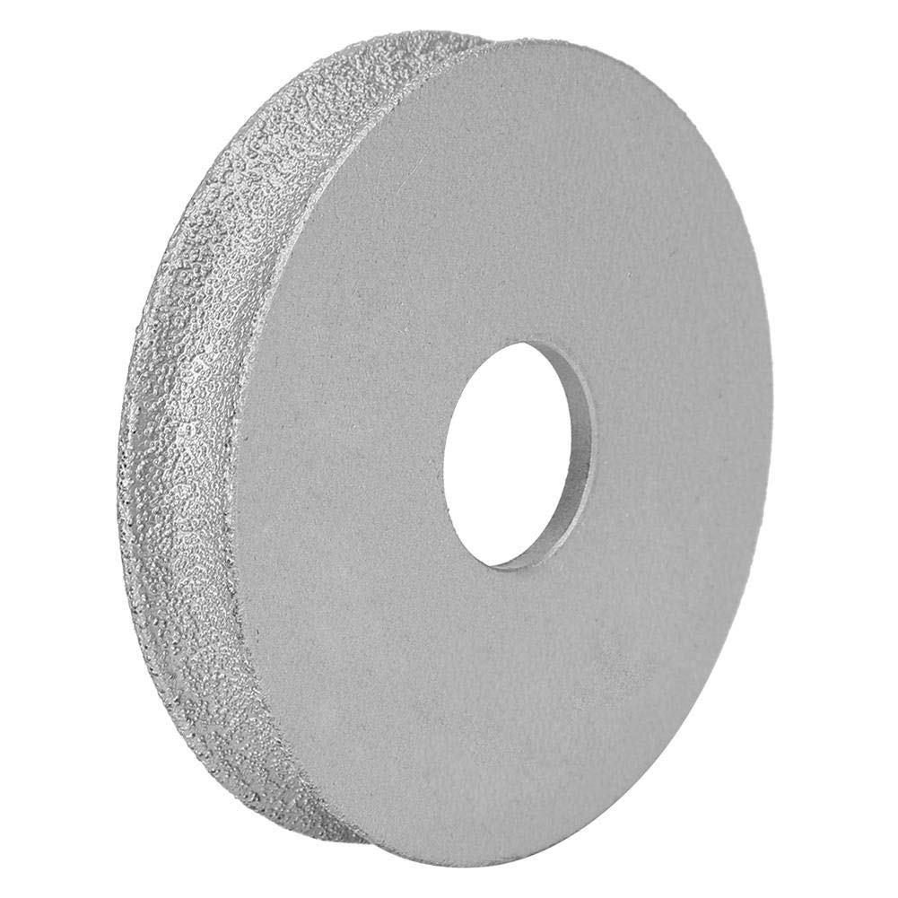 Meule Diamantée, Meule en Pierre Meule Diamantée Brasée Meule Abrasive Concave Meule Poncage pour Verre Céramique Pierre Carbure Béton Marbre Granit Brique Maçonnerie(Concave grinding wheel 1.0)