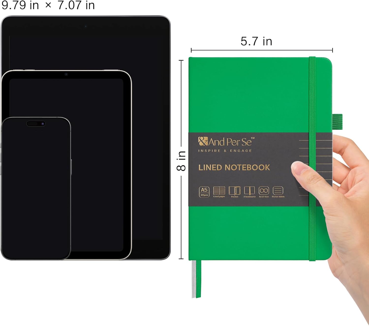 emerald vs. Standard Notebooks: A5 Size Tested for Creativity and ‍Durability