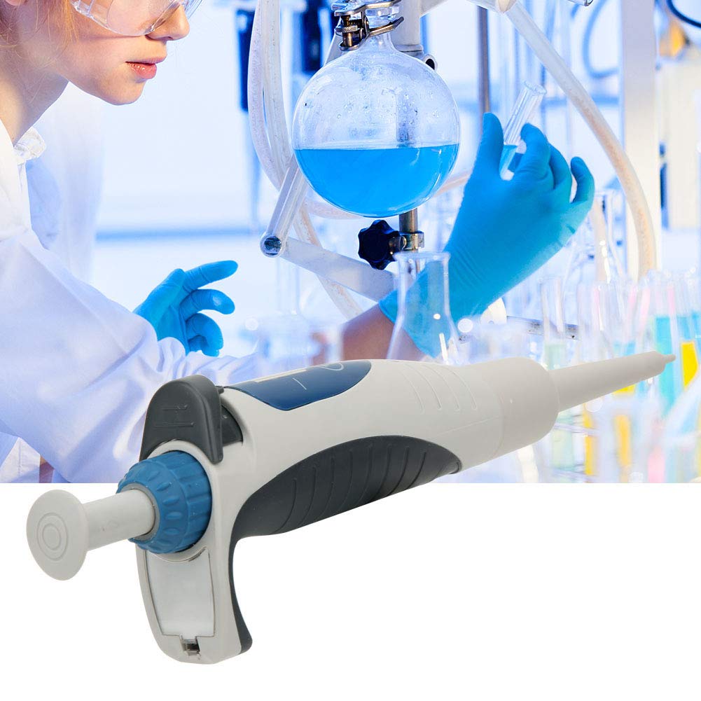 Manual de un solo canal de alta precisión Manual ajustable Volumen variable Pipeta Micro Transfer Pipeta Pipeta Diseño ergonómico Para Investigación de Laboratorio Material de