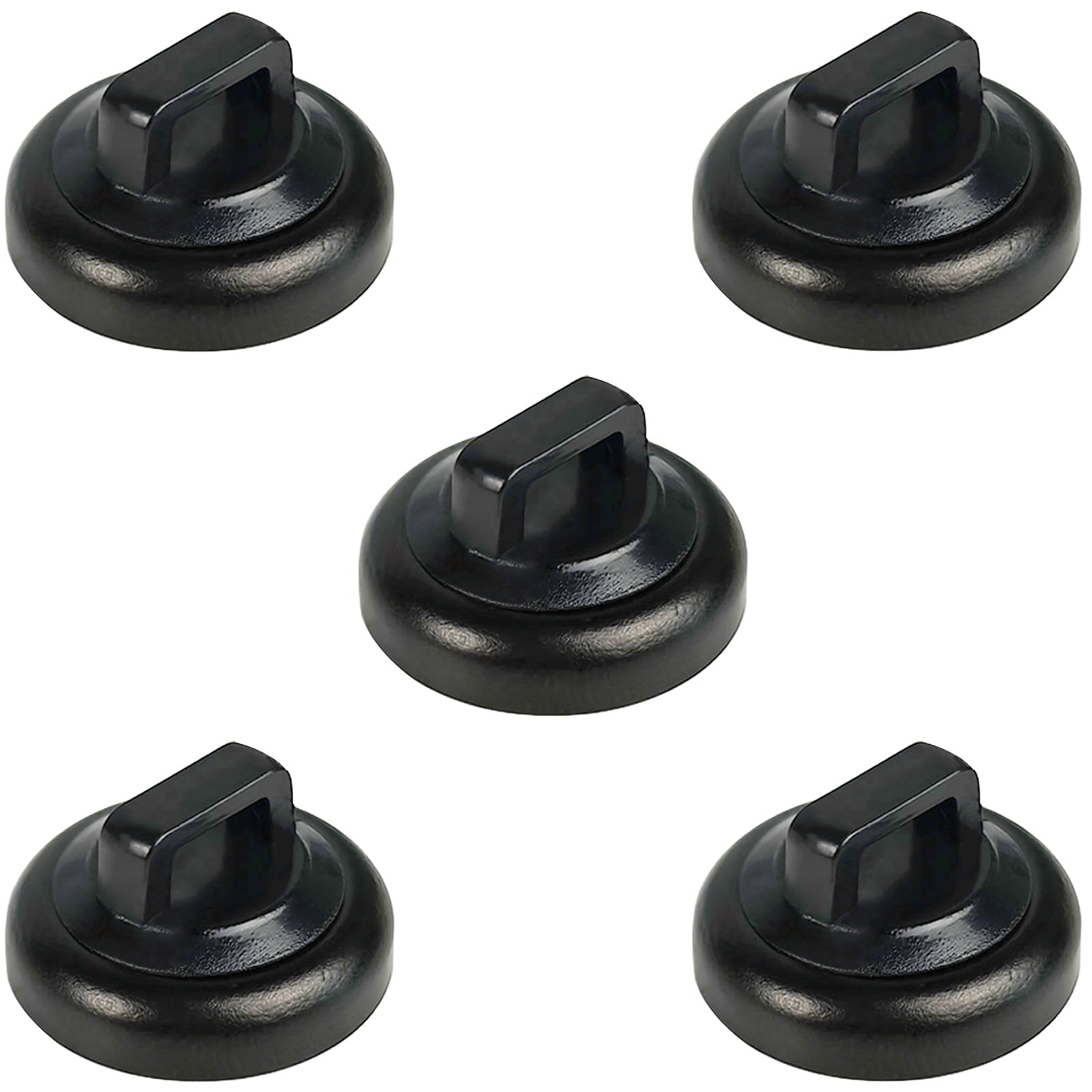 CNHABAGU Magnetic Cable Clips Multipurpose Zip Ties Mount Base Holder Black Wire Cable Holder Management for Home Office Marine Electrical Wiring (