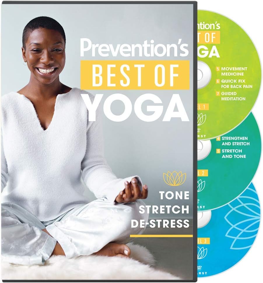 Prevention Best of Yoga DVD: Tone, Stretch, Breath, Relax