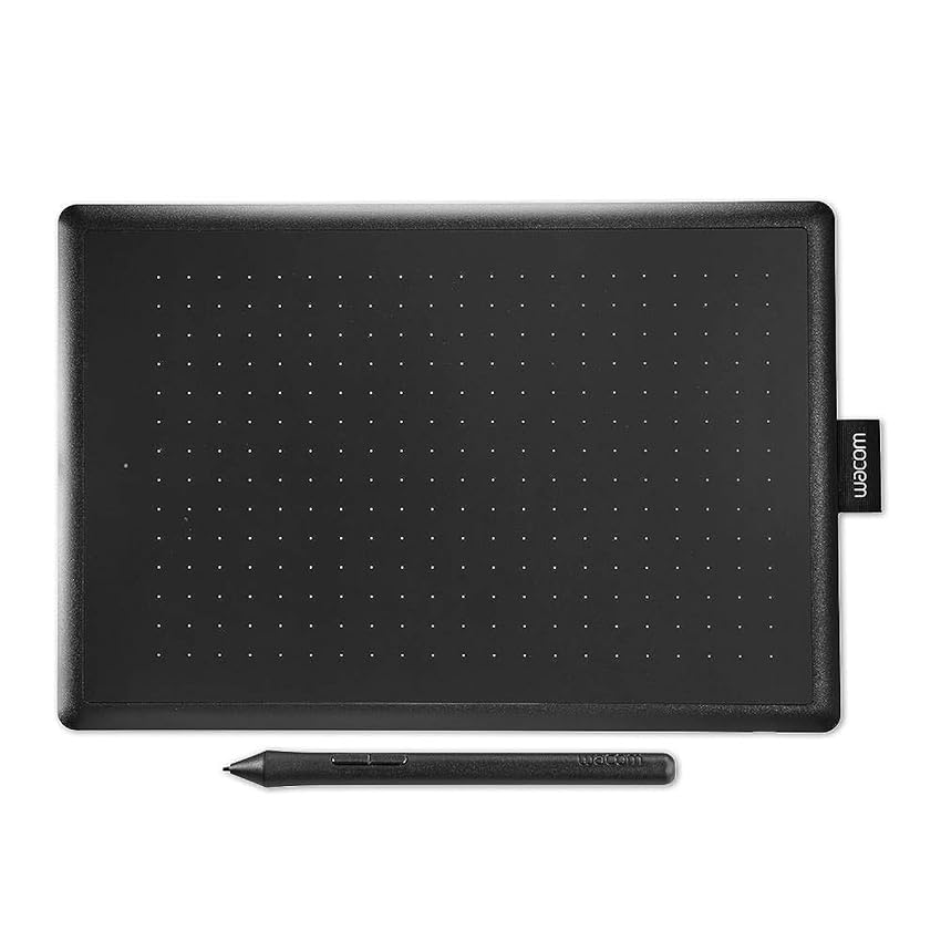 Immagine del prodotto Wacom One By Wacom Medium Tavoletta Grafica Con Penna, Nero/Rosso, 20.6 x 28.9 x 3.5 cm, 440 grammi