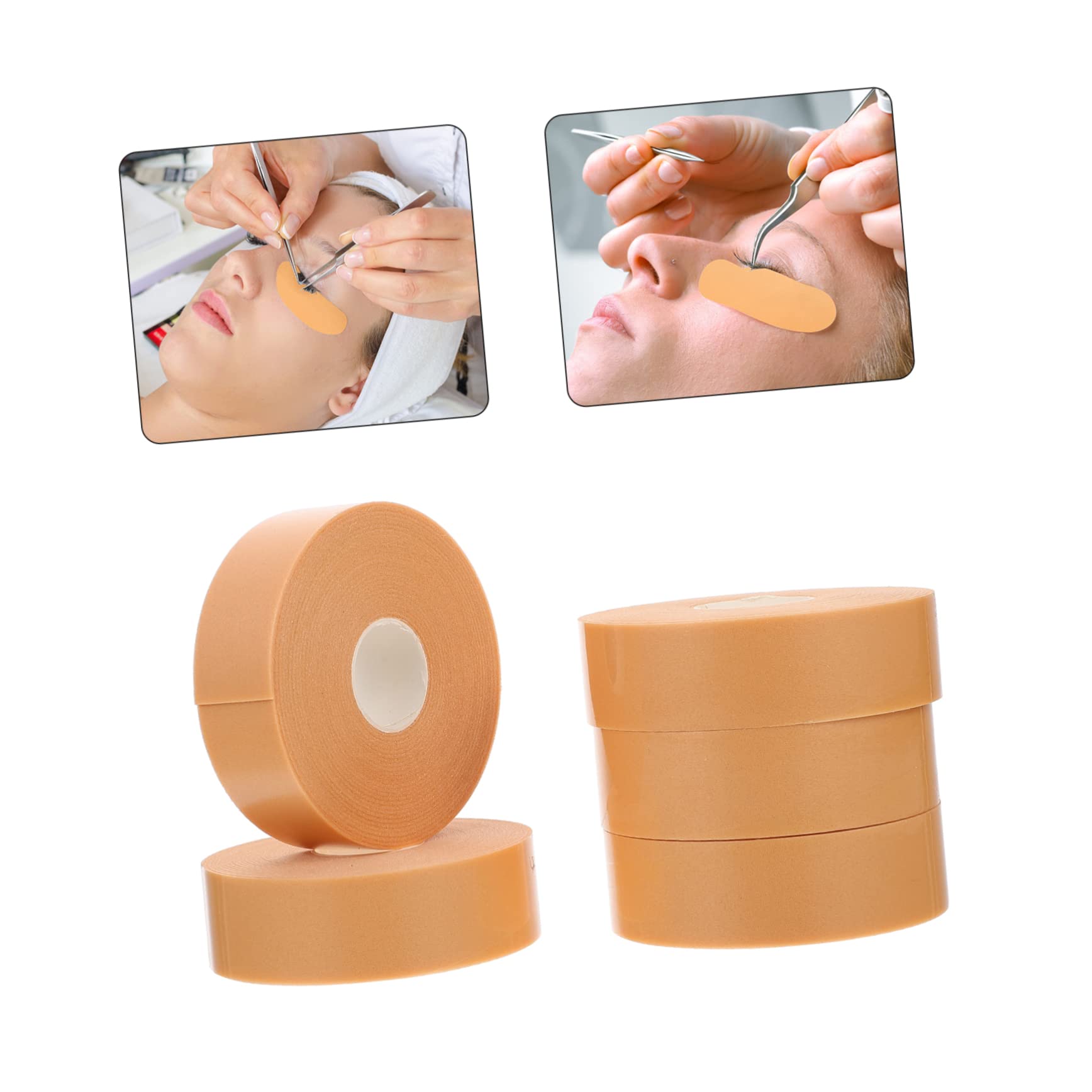 MAGICLULU 15rollos Cinta Transpirable Para Extensiones De Pestañas De Aislante De Pestañas Individuales y Para Profesional y Personal