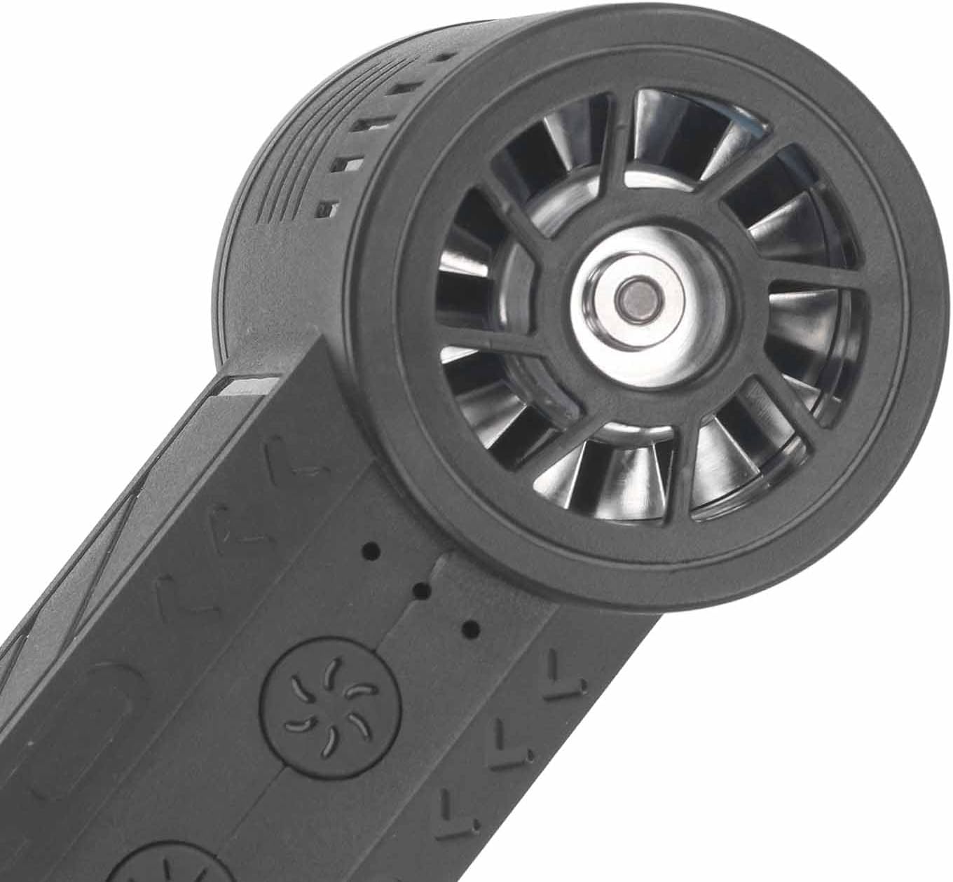 Jet Dry Blower, 2500mAh Electric Air Blower 4 Gears Adjustable Cordless for Pet Hair (Black)