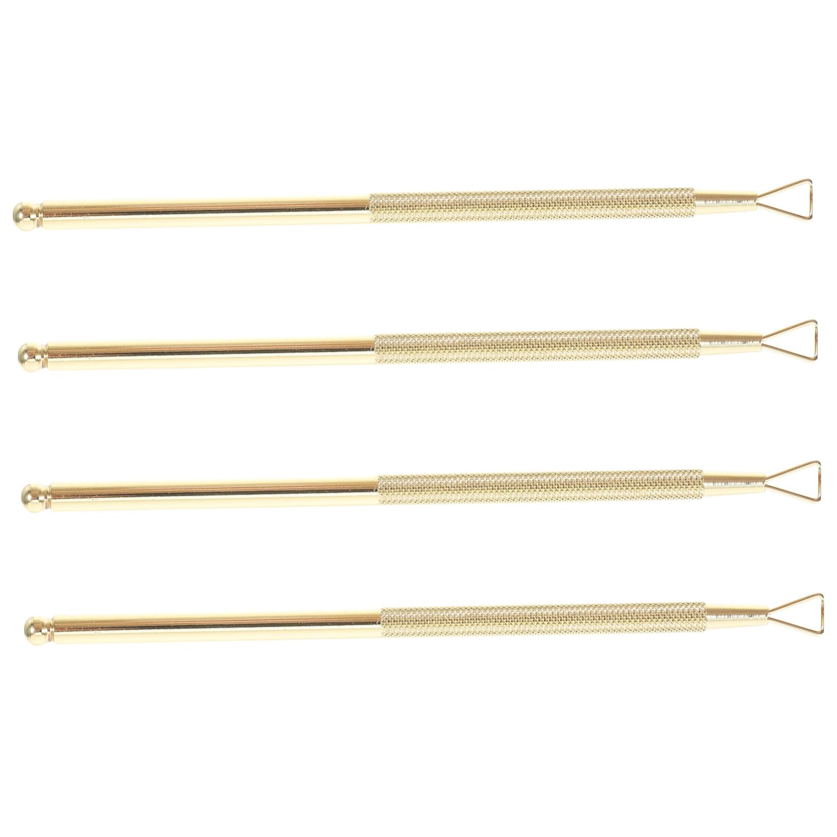 minkissy Stainless Steel Nail Art Remover Kit Pusher Peeler Scraper Gel Polish Remover