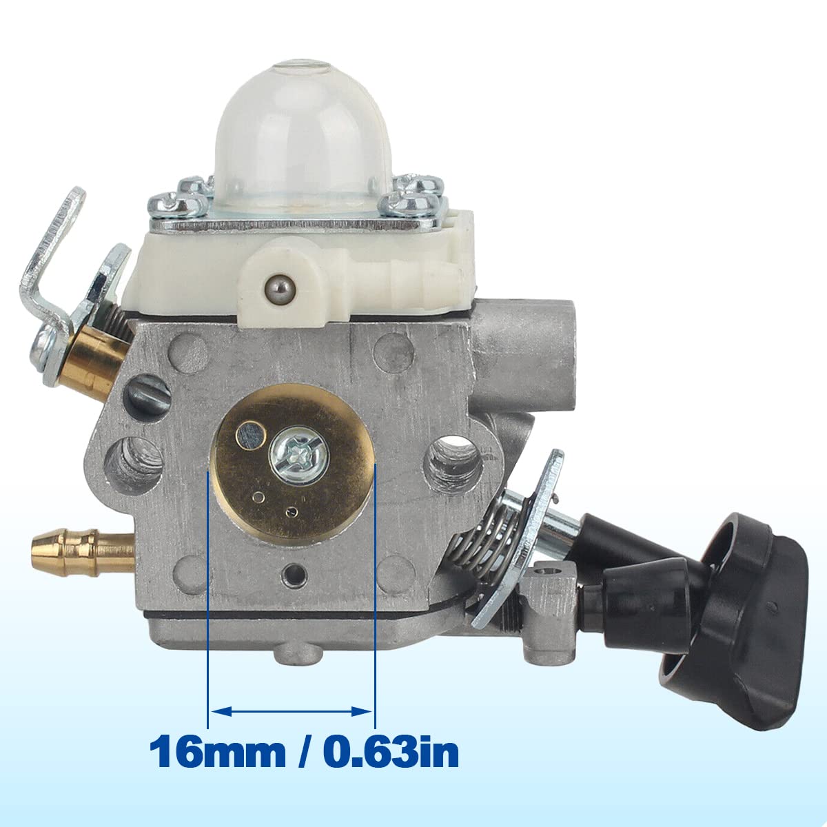 ZAMDOE BG56 Vergaser luftfilter für Stihl BG56 BG56C Laubbläser ersetzt C1M-S260B 4241-120-0632 4241-120-0622 4241-120-0615 4214-120-1800 Teile mit Zündkerzen-Kraftstoffschlauchfilter