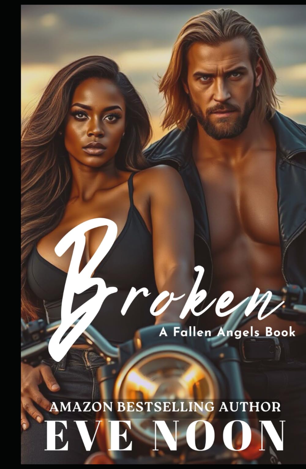 Broken: (BWWM, Interracial, MC Erotic Romance) (Fallen Angels MC Series)