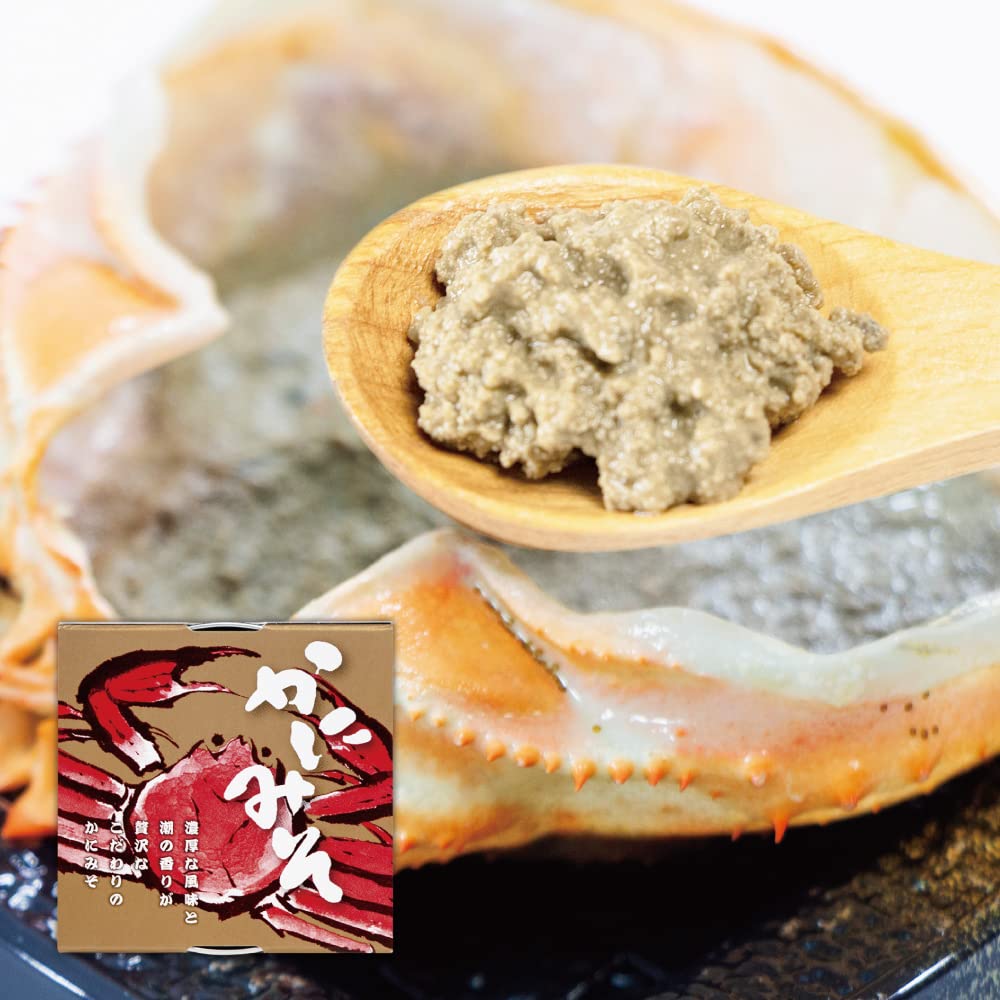 Amazon | 国産 紅ズワイガニ 使用 かにみそ 缶詰 小浜海産物
