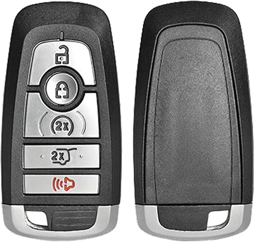 5 botones Smart Key Fob cubierta para Ford Fusion Edge Expedition Explorer F-150 F-250 F-350 F-450 F-550 entrada sin llave control remoto llavero de