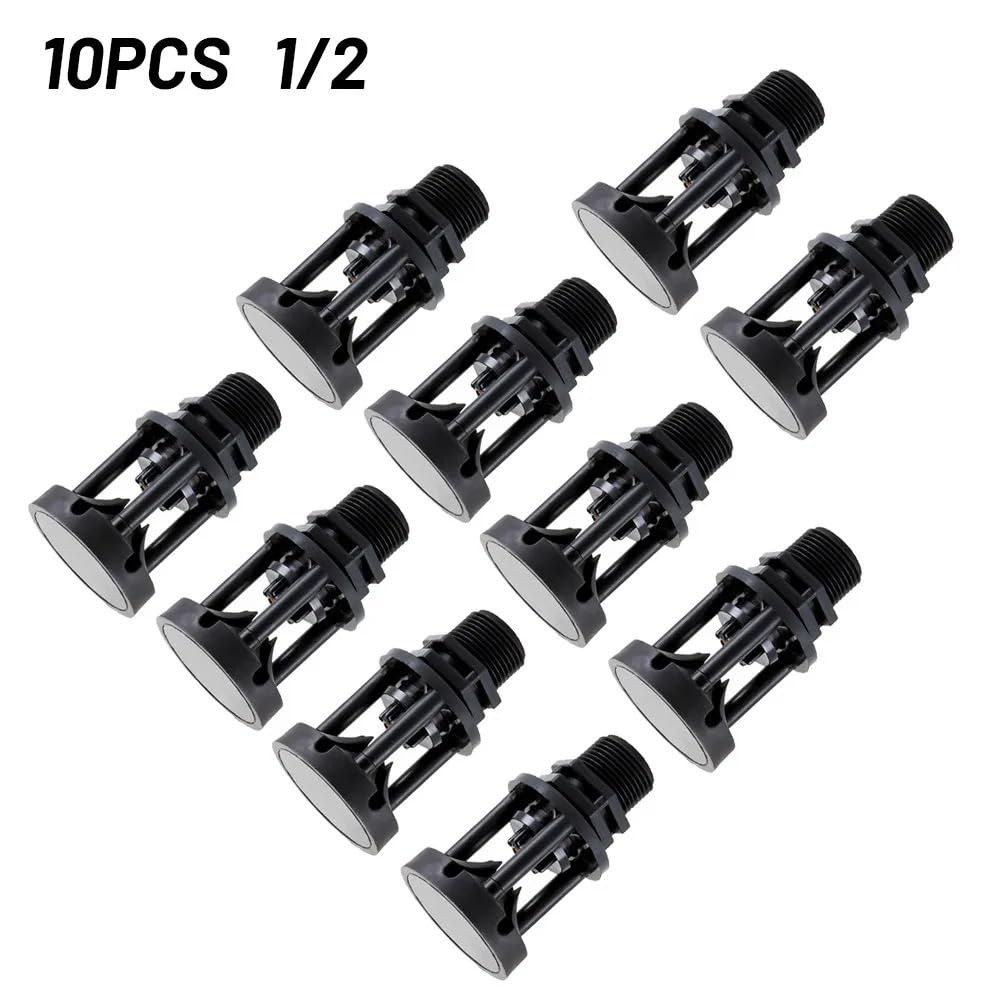 10 sztuk 3/4 "1/2" głowica zraszacza Wobble Tee Series oszczędzająca wodę trawa trawnik Wobbler głowica do spryskiwacza nawadnianie ogrodu dysza zamgławiająca (Color : 1-2)