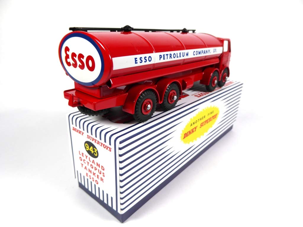 Atlas Dinky Toys - Esso Tank Truck LEYLAND OCTOPUS tanker 943 1:43