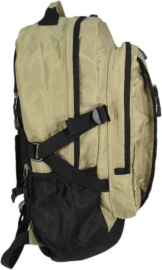 RV Sports 3R75-01 RV Sports Large Capacity Backpack, D-Pack (Approx. 5.6 gal (21 L), Beige