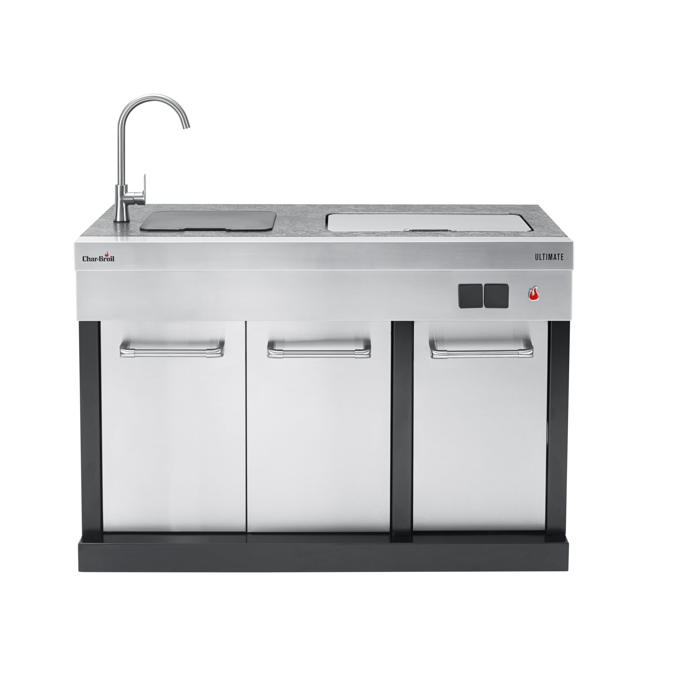 Char-Broil Ultimate Entertainment Unit Cocina al Aire Libre, Acero Inoxidable