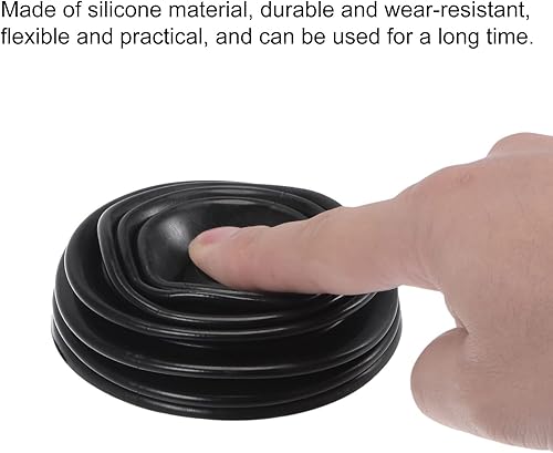 Miniatura 5 de uxcell Colector de cubierta de polvo para taladro de goma, para martillo eléctrico, taladro de impacto para cenizas, accesorios de herramientas de