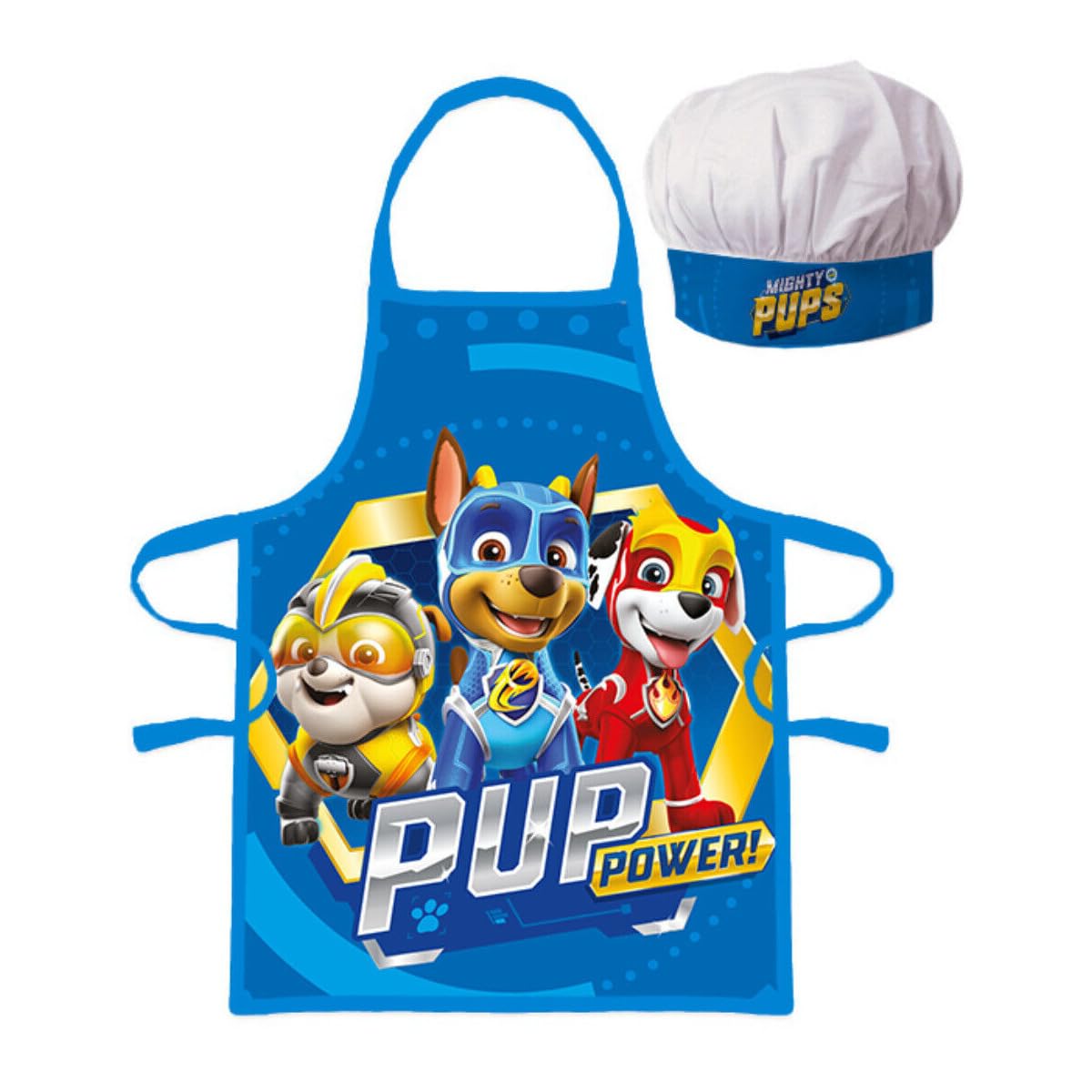 Paw Patrol Fartuch kuchenny dla dzieci z czapką szefa kuchni