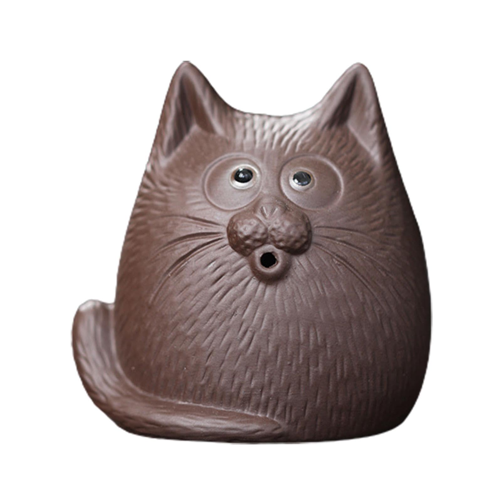 Amazon | Zisha Tea Pet、Zisha 猫の彫刻 | Zisha 猫猫の彫刻 お茶の