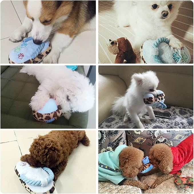 Juguete Mordible y Sonoro para Perros en Forma de Zapatilla miniatura 6