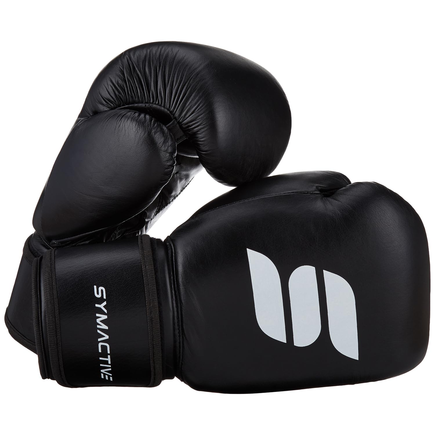 Amazon Brand – Symactive Leather Boxing Gloves for Men & Women |16 Oz |Training & Sparring Gloves with High-Density Padd