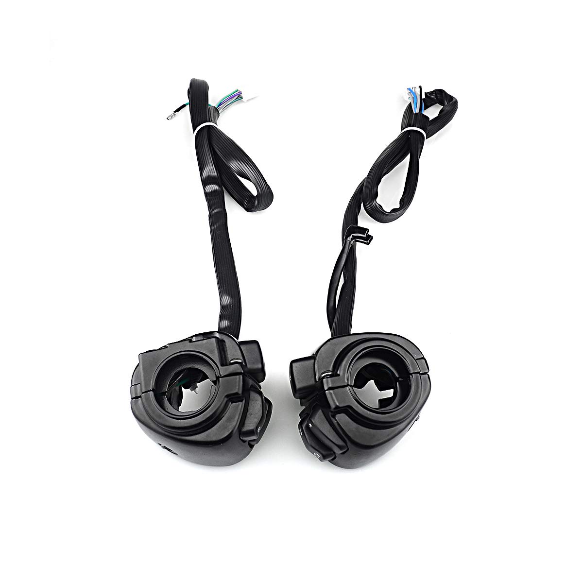 Interruttore manubrio moto, interruttore manuale da 25 mm adatto per il controllo dell'accensione dell'indicatore del clacson