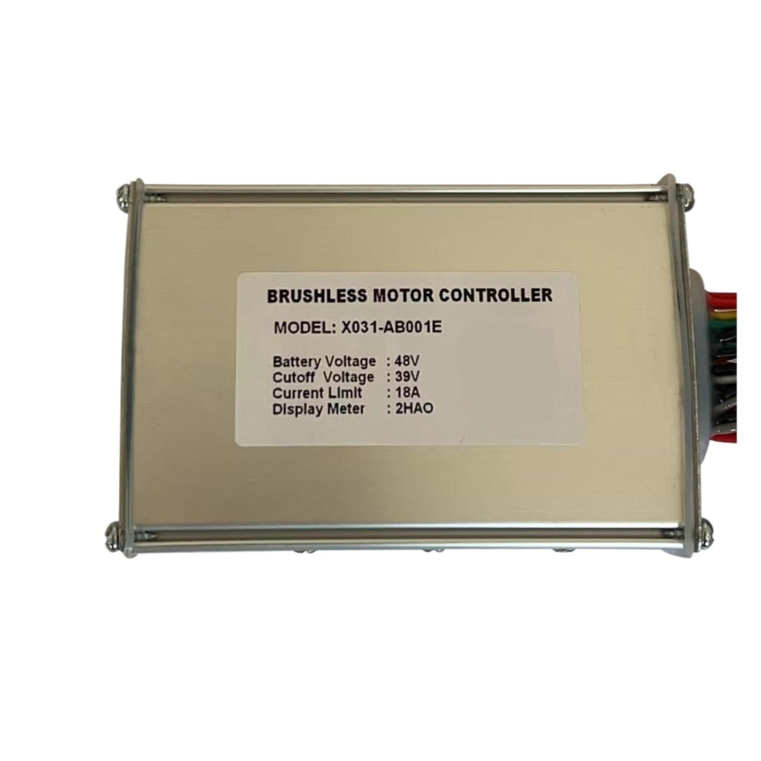 Electric Bike Accessories Brushless Motor Controller Mountain Bike Speed Controller X031-AB001E Display 2HAO 48V 18A