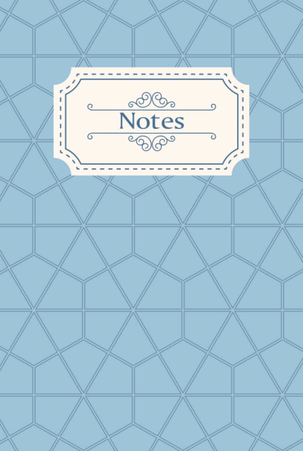 Steel Blue Notes – Lined Notebook Wide Ruled: A Modern Notebook to Record Notes, Journaling, To Do Lists, Priorities, and Goals