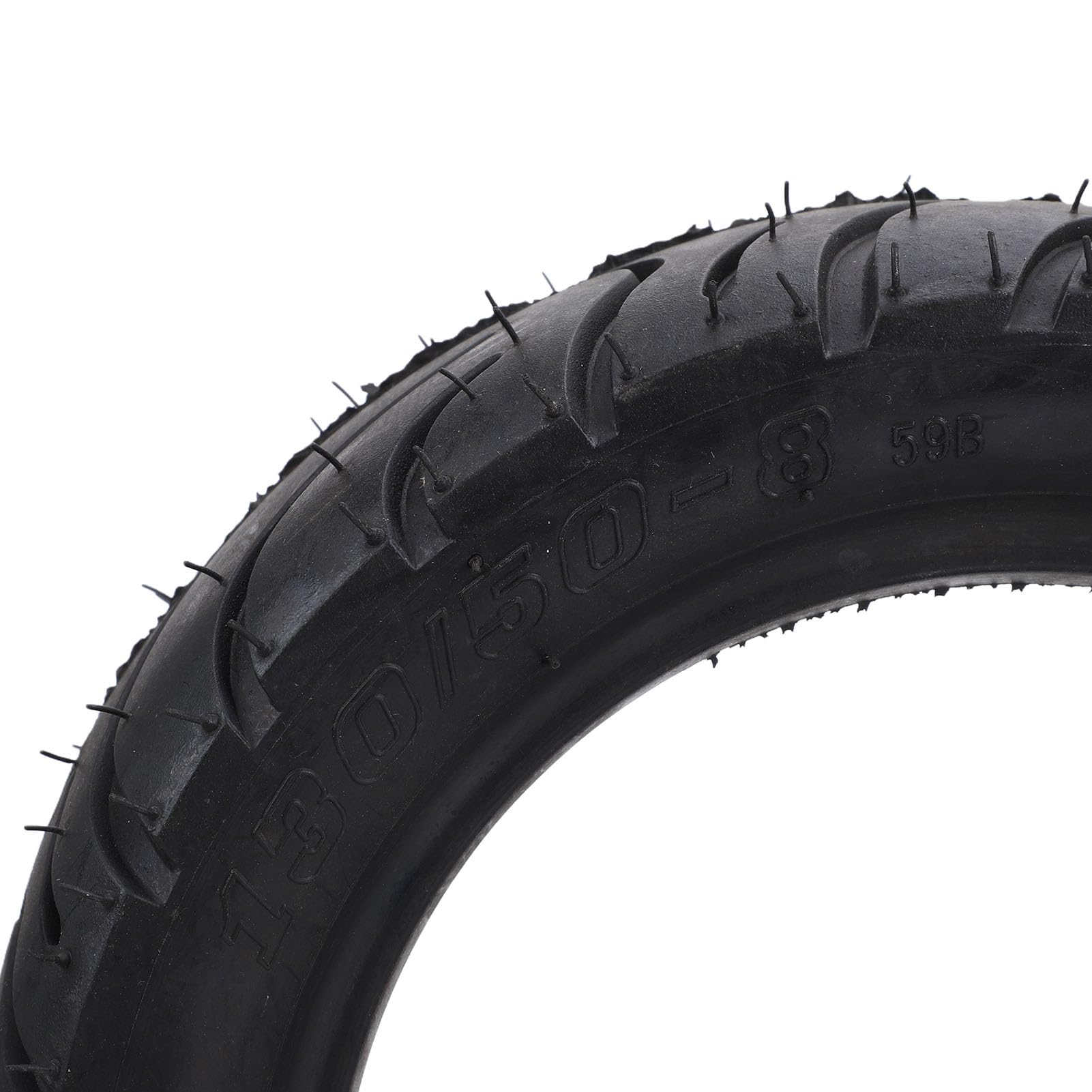 Neumático Trasero 130/50-8 sin Cámara a Prueba de Pinchazos 8 Pulgadas para Monkey Z50 Z50A Z50J Todo Terreno