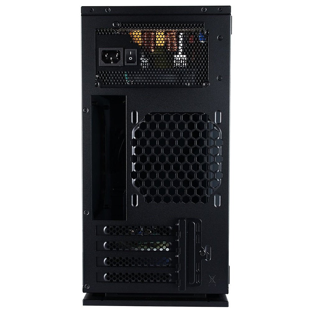 IN WIN RGB LEDライティング対応 強化ガラス製サイドパネル採用 ミニタワー ATX PCケース 301C (型番:IW-CF07B 301C-Black) InWin 301C